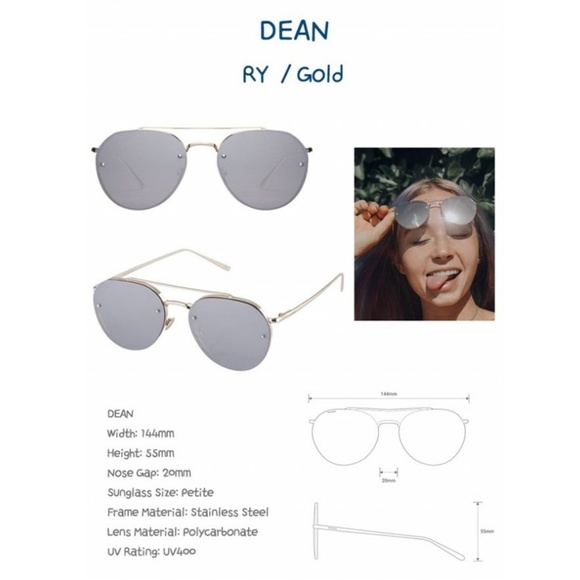 Perverse Dean Aviator Sunglasses main image 4